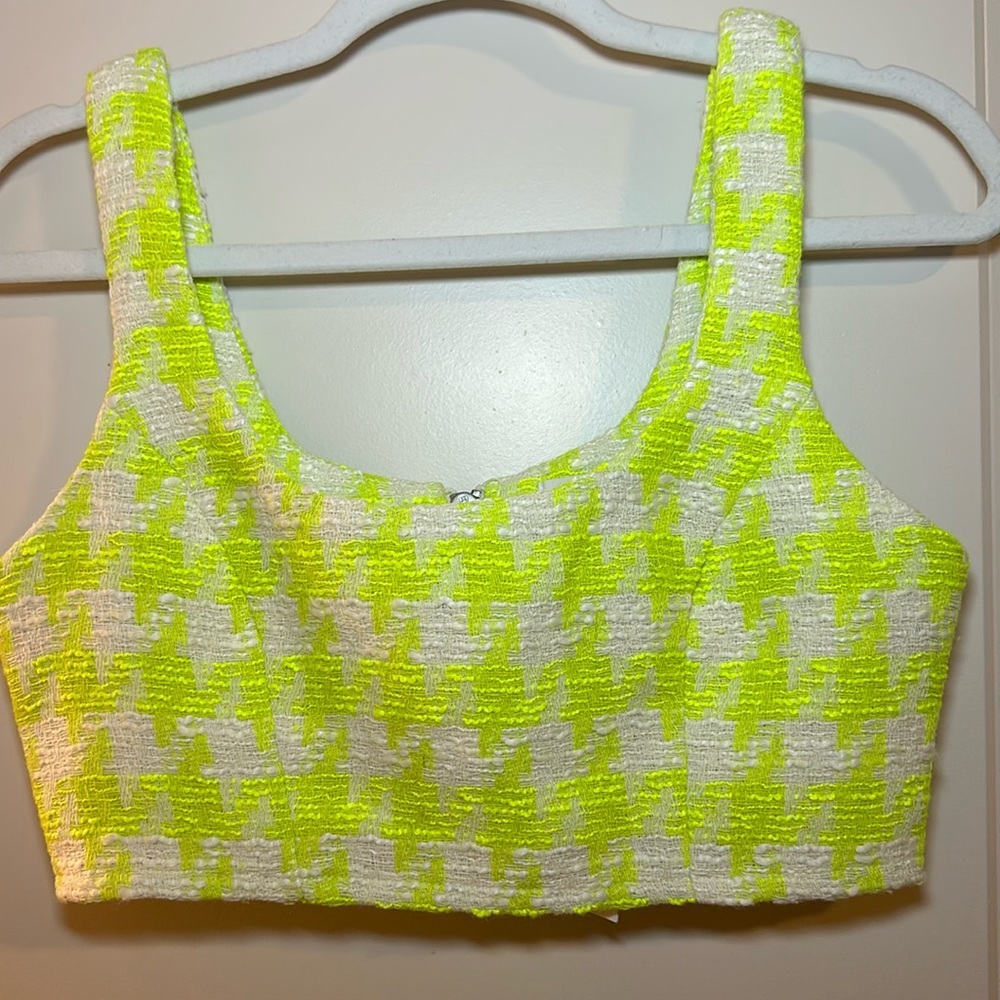 Steve Madden Lime Green crop
